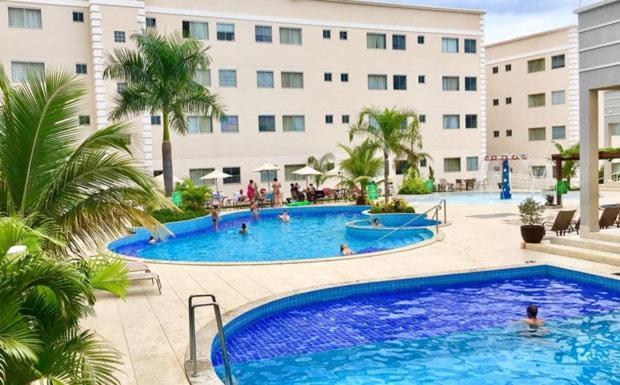 Apartamento Encontro Das Aguas Калдас-Новас Экстерьер фото