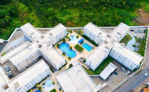 Apartamento Encontro Das Aguas Калдас-Новас Экстерьер фото